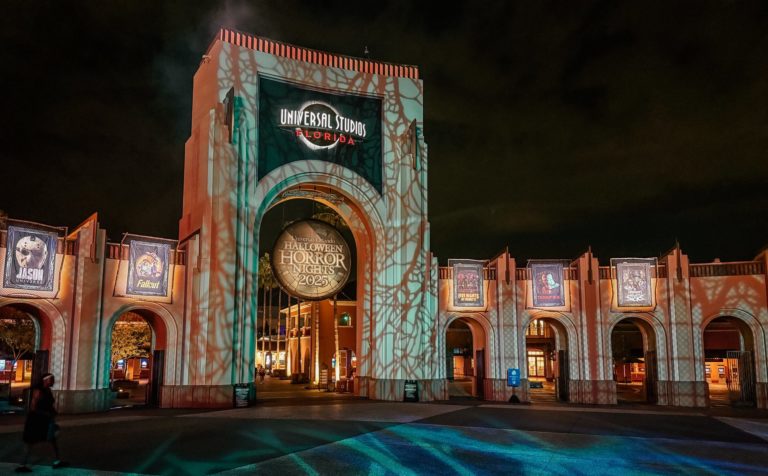 Entrance to Halloween Horror Nights at Universal Orlando Resort